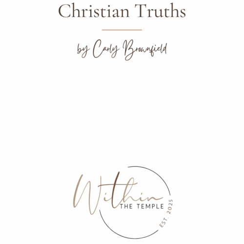 Within The Temple's ebook, NOT-SO-SMALL CHRISTIAN TRUTHS