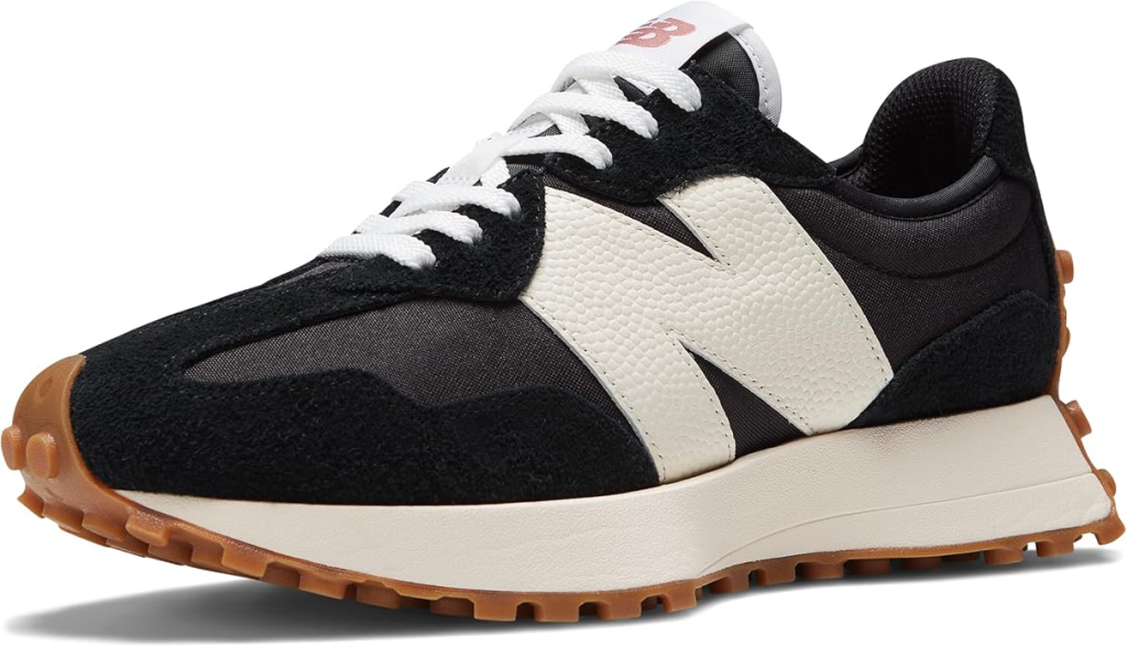 New Balance black and brown shoes