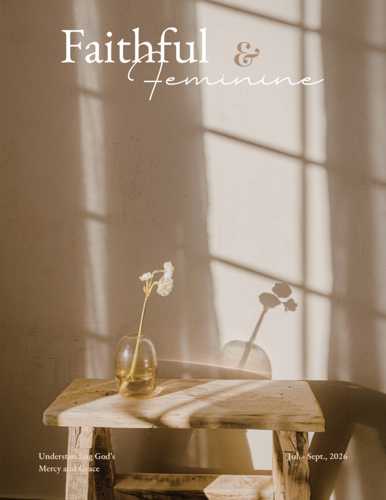 Cover for Faithful & Feminine Issue 03