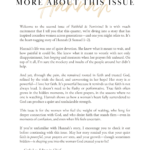 More about "Hannah", Issue 02